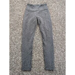 Athleta Delancey Herringbone Tight Pants Ankle Size XS Gray